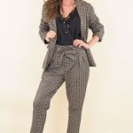 Veste – Carreaux | OPALINE