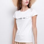 T-shirt à message