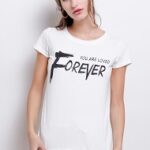 T-shirt à message